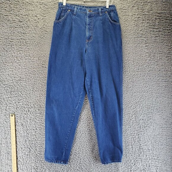 Hunt Club Jeans Womens 12 Blue Straight-Leg High-Rise Vintage Denim *Read* - Picture 1 of 10